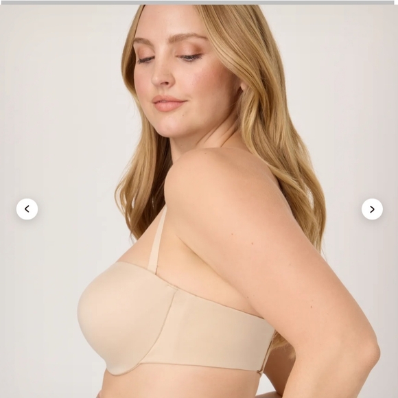 MAIDENFORM Custom Lift Strapless Bra with Underwire, Convertible Straps Size 38C - Picture 6 of 9